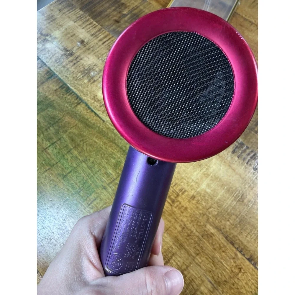 Interstellar Blow Dryer with Adjustable Airflow Technology Good Condition Purple